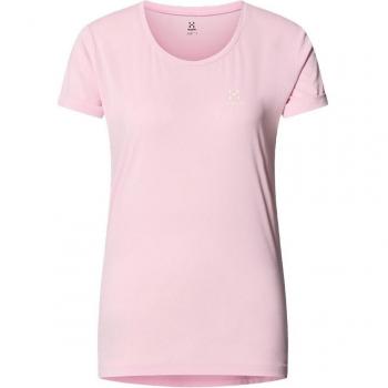 Haglöfs Ridge Hike Women's Short Sleeve T-Shirt - Light Pink