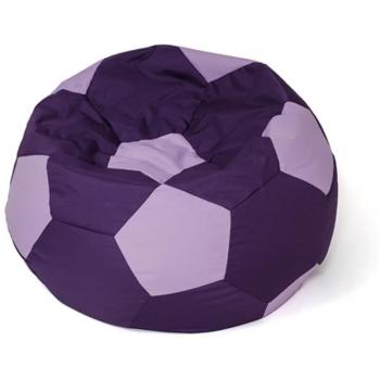 Bolso Puf Bola Púrpura-Violeta Claro L 80 cm
