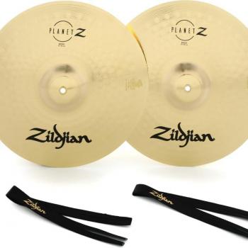 Zildjian 14 Planet Z Band Cymbals with Nylon Straps