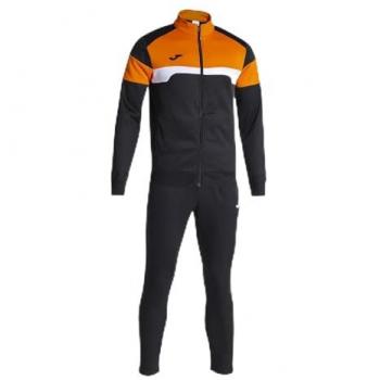 Chándal Joma Danubio III Hombre/Niño Negro Naranja
