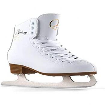 Patines de Hielo SFR Galaxy Blancos para Niños, Talla 32 EU