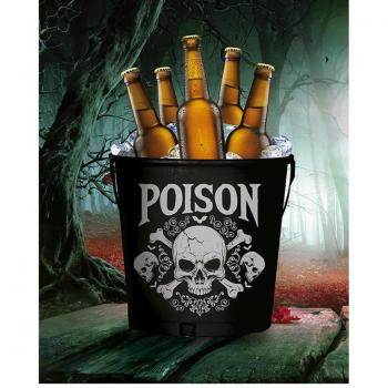 Cubo Metal Poison de 19x23 cm de Guirca