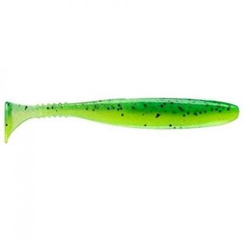 Daiwa - Soft Lure D'Fin 3 Chartreuse Tiger - 16502508
