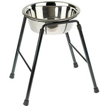 Classic Caldex Comedero Individual Metálico con Base Elevada, Metal, 4000 ml