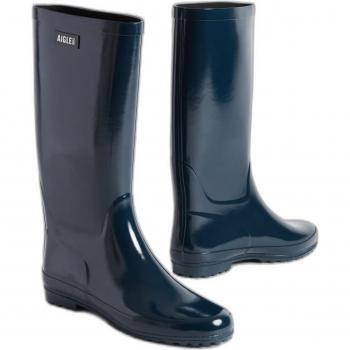 Aigle Eliosa Women's Navy Rain Boots