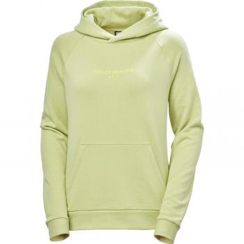Sudadera con capucha Helly Hansen Core verde blanquecino mujer - M
