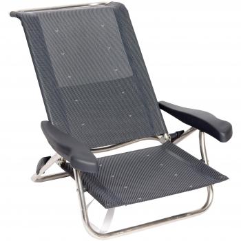 Crespo - Silla baja, modelo AL-222/40, color gris