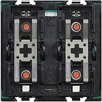 Comando Actuador Bticino Axolute 2 Relés H4672M2 con Neutro