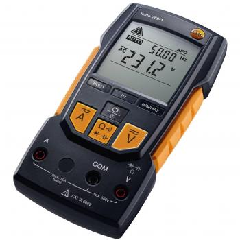 Multímetro digital Testo 760-1, 600V AC/DC, 10A AC/DC, CAT III y CAT IV