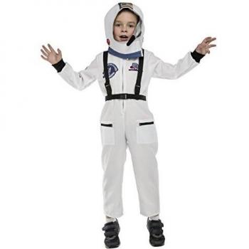 Desconocido My Other Me-204409 Disfraz Yo quiero ser astronauta, color blanco, 3-5 años