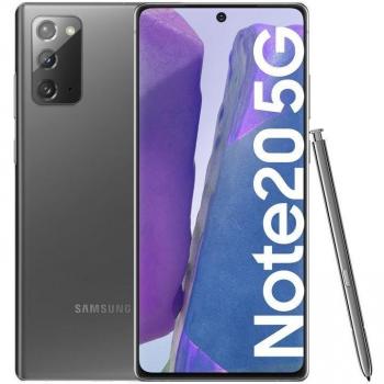 Smartphone Samsung Galaxy Note 20 5G 128GB - Pantalla Super AMOLED - Procesador Exynos 990 - Cámara Triple 12MP + 64MP + 12MP - Batería de 4300 mAh