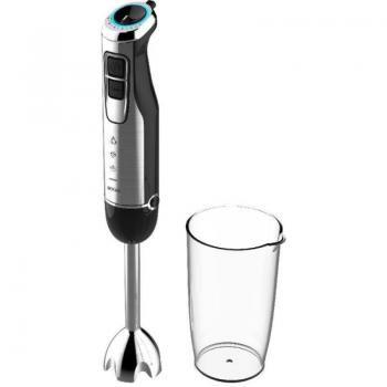 Batidora de Mano Sogo Inox 1000W con Vaso y Cuchillas de Titanio