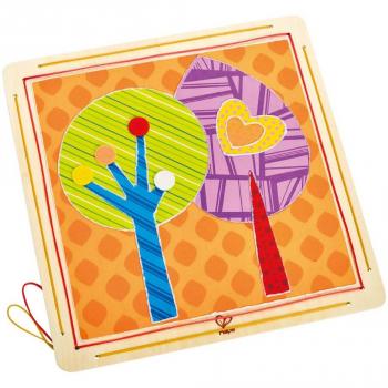 Set de Collage Bosque Encantado Hape - Juego Creativo para Niños