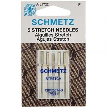 Euro-Notions Stretch Machine Needles-Size 11/75 5/PKG, Otros, Multicolor