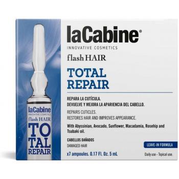 La Cabine Flash Hair Total Repair - 7 Ampoules for Damaged Hair