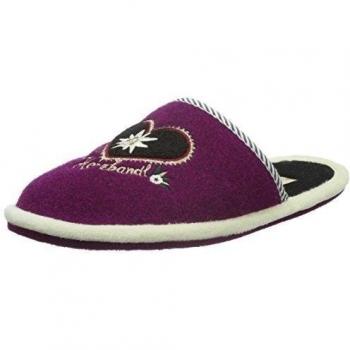 AdelheidHerzbandl Filzpantoffel - pantuflas sin forro Mujer
, color Rosa, talla 40/41 EU