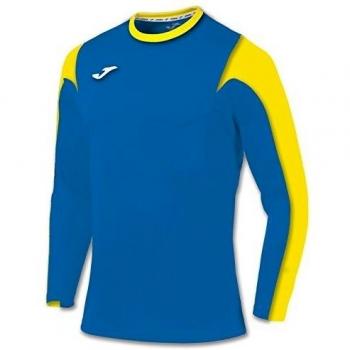 Joma 100147.709 - Camiseta de equipación de manga larga para hombre, color azul royal / amarillo, talla XL