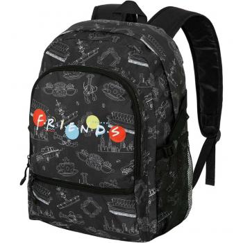 Mochila Fight Fan 2.0 Friends Lights Warner Karactermania Negro