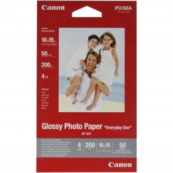 Canon GP-501 Glossy Photo Paper 4x6 50 Sheets