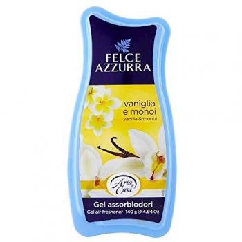 Felce Azzurra Vanilla & Monoi Scented Gel Air Freshener - 140g