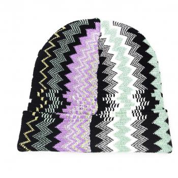 Missoni Geometric Fantasy Multicolor Wool-Blend Hat - Unisex