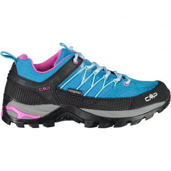 Zapatillas CMP Rigel Low Waterproof mujer 40 azul claro rosa