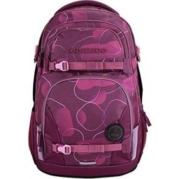 Mochila Escolar Ergonómica Coocazoo PORTER Burbujas de Baya Ajustable con Correa para el Pecho y Cinturón de Cadera
