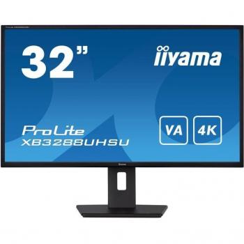 Iiyama ProLite XB3288UHSU-B5 31.5 Monitor LED VA UltraHD 4K FreeSync 3840 x 2160 Pixeles Negro