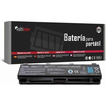 Batería para Portátil Toshiba Satellite M800 - Capacidad: 4400 mAh, Voltaje: 10.8V, Tipo de batería: Li-ion, Color: Negro, Compatible con modelos Toshiba Satellite M800 y otros modelos
