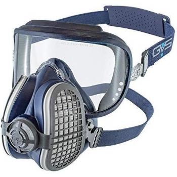 GVS SPR407 Semimáscara Elipse Integra con filtros P3 para partículas, S/M