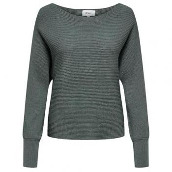 Only Adaline Life Women's Short Knitted Sweater - Balsam Green, XS to XL