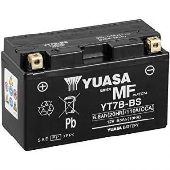 YUASA BATERIA YT7B-BS AGM abierto - con paquete de ácido