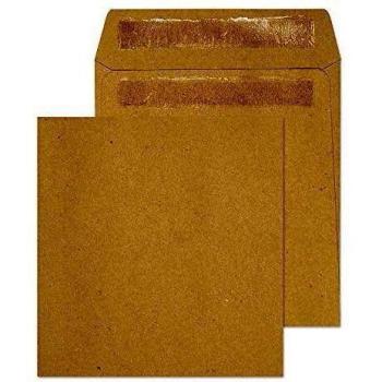 Purely Everyday - Bolsa de envío autoadhesivo, fabricada en papel de cáñamo sin prensar, 80 g/m², 108 x 102 mm, 100 unidades