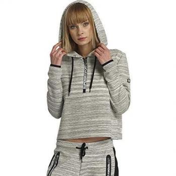Superdry Mujeres Sudaderas Sport Gym Technical Luxe Crop