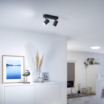 Regleta LED WiZ Imageo 2 luces RGB, negro