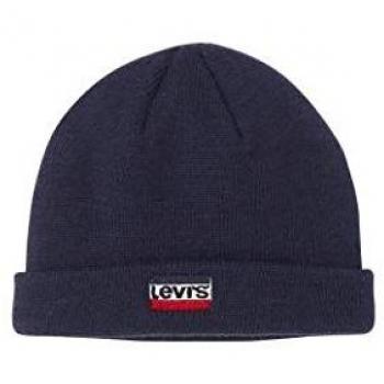Levi's kids Bonnet Scarf NM90004, Gorro de Punto para Bebés, Azul