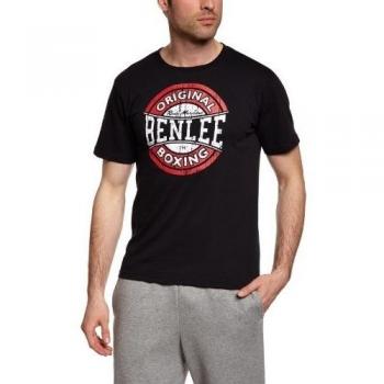 Benlee Rocky Marciano Boxing Logo T-Shirt - Short Sleeve, Black/White/Red, Size M