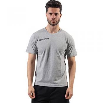 Givova Fresh Cotton T-Shirt Light Gray Unisex L