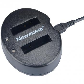 Newmowa USB Cargador Doble para Olympus BLH-1 Olympus EM1 Mark II