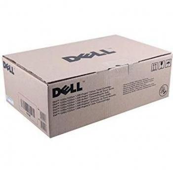 Dell 593-10496 Yellow Toner Cartridge - M127K (Original), Toner, Yield: 1,000 pages at 5% coverage, Compatible with Dell 1235 printer