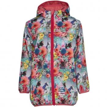 Minymo chaqueta de Softshell para con patrón, multicolor