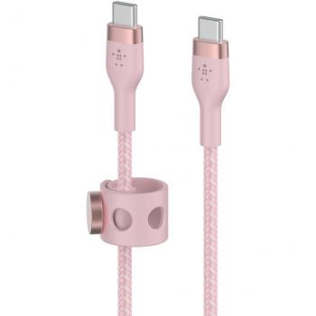 Belkin BOOST↑CHARGE PRO Flex cable USB 1 m USB 2.0 USB C Rosa
