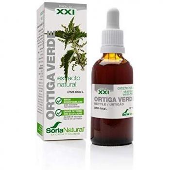 Soria Natural Extracto Ortiga Verde XXI - 2 Paquetes de 50 ml - Total: 100 ml