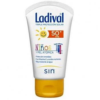 Ladival Protector Solar FPS 50+ resistente al agua para niños y piel atópica en crema - 50 ml