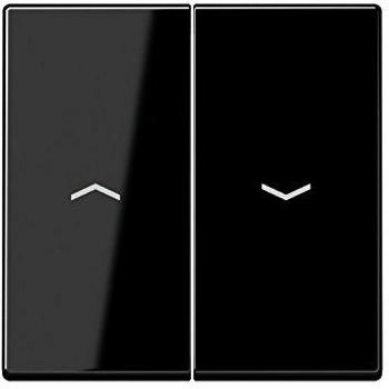 Tecla Doble Símbolo Persiana A500 Negro JUNG 0712146980