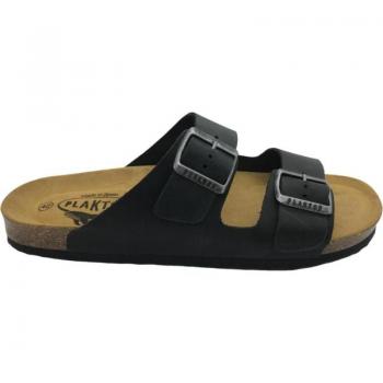 Sandalias de Hombre Plakton Chancla Bio Piel 175857 Negro