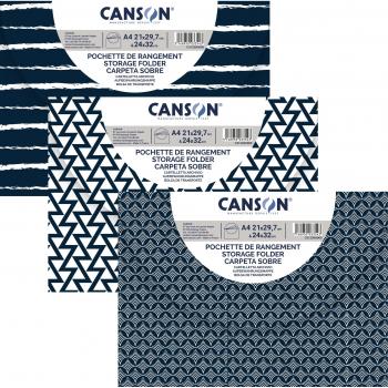 Carpeta Sobre para A3 34x47 Canson Polypro 500µ 3 Diseño