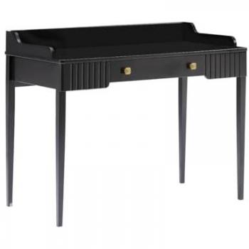 Mesa consola con 1 cajón - MDF - Negro mate - RENEVI de Pascal Morabito