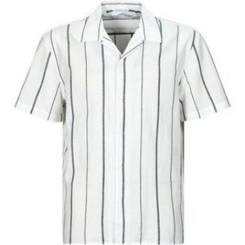 Selected - Camisa manga corta SLHRELAXNEW-LINEN para hombre