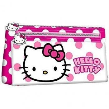 KARACTERMANIA, HELLO KITTY Beauty Case Flat Dots - Neceser para niñas